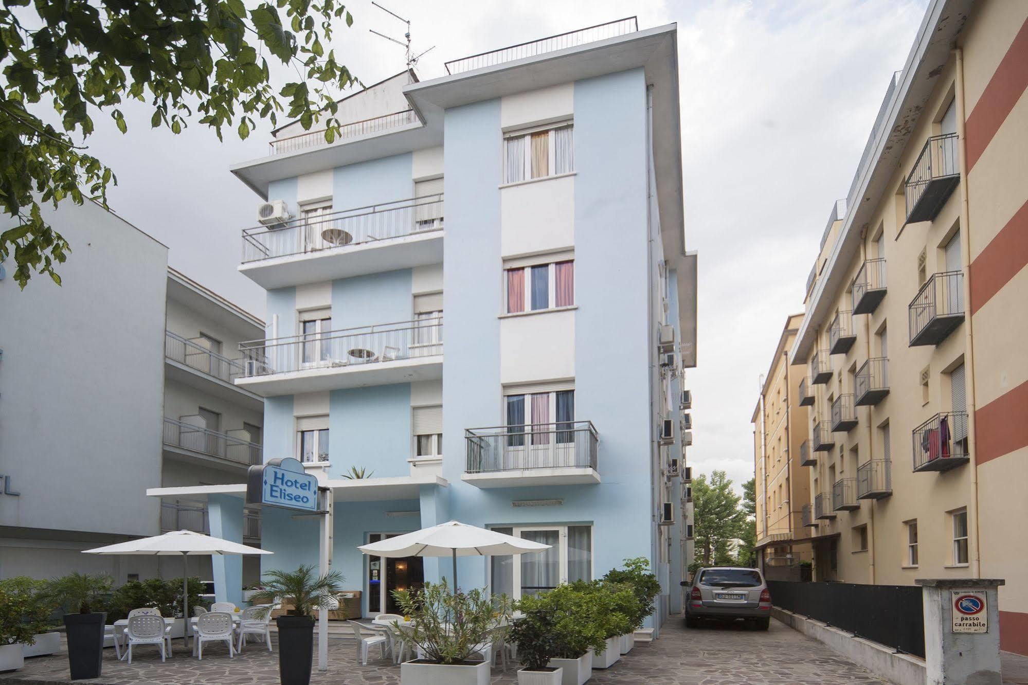 Hotel Eliseo Rimini Eksteriør billede